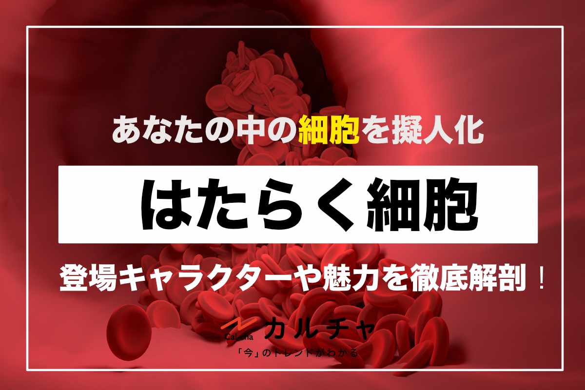 はたらく細胞 あなたの中の細胞を擬人化 登場キャラクターや魅力を徹底解剖 カルチャ Cal Cha