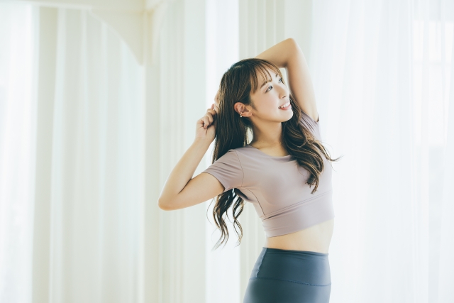 自宅筋トレをイメージした画像